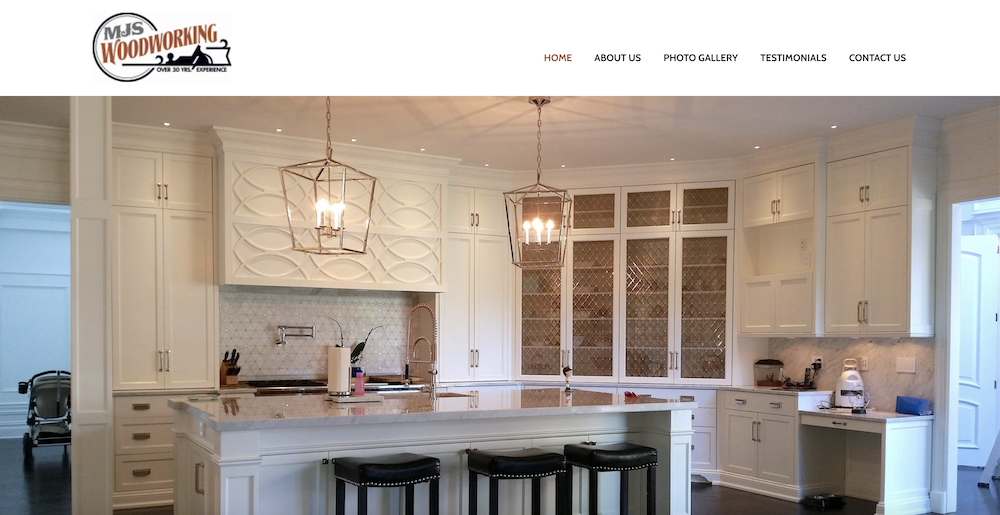 MJS Woodworking Launches A New Website